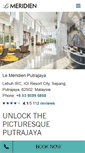 Mobile Screenshot of lemeridienputrajaya.com